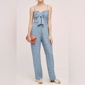 ANTHROPOLOGIE - Whit Two Dot Tie Jumpsuit